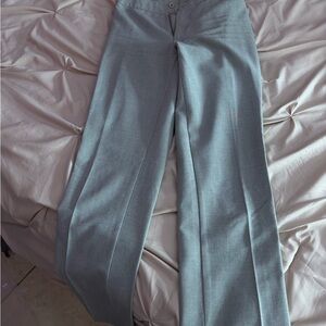 Stylish Gray Wide-Leg Pants